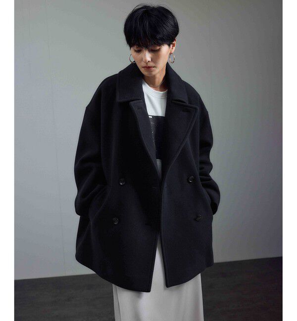 追加＞【WEB限定】MANTECOウールPコート（SALON adam et rope