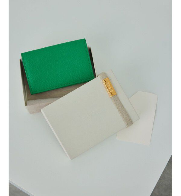 ROPE「【E'POR】 JUDD Card Case（名刺入れ）」|名刺入れ・カードケース|グリーン(30)