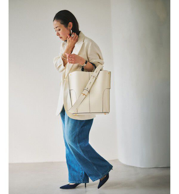 ROPE「【E'POR】BAMBOO BAG Large【通勤】【A4対応】【25AW】」|トートバッグ|