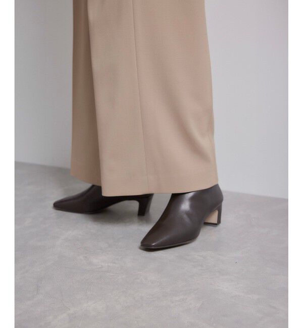 ROPE「イタリアンレザーショートブーツ」|ロングブーツ|