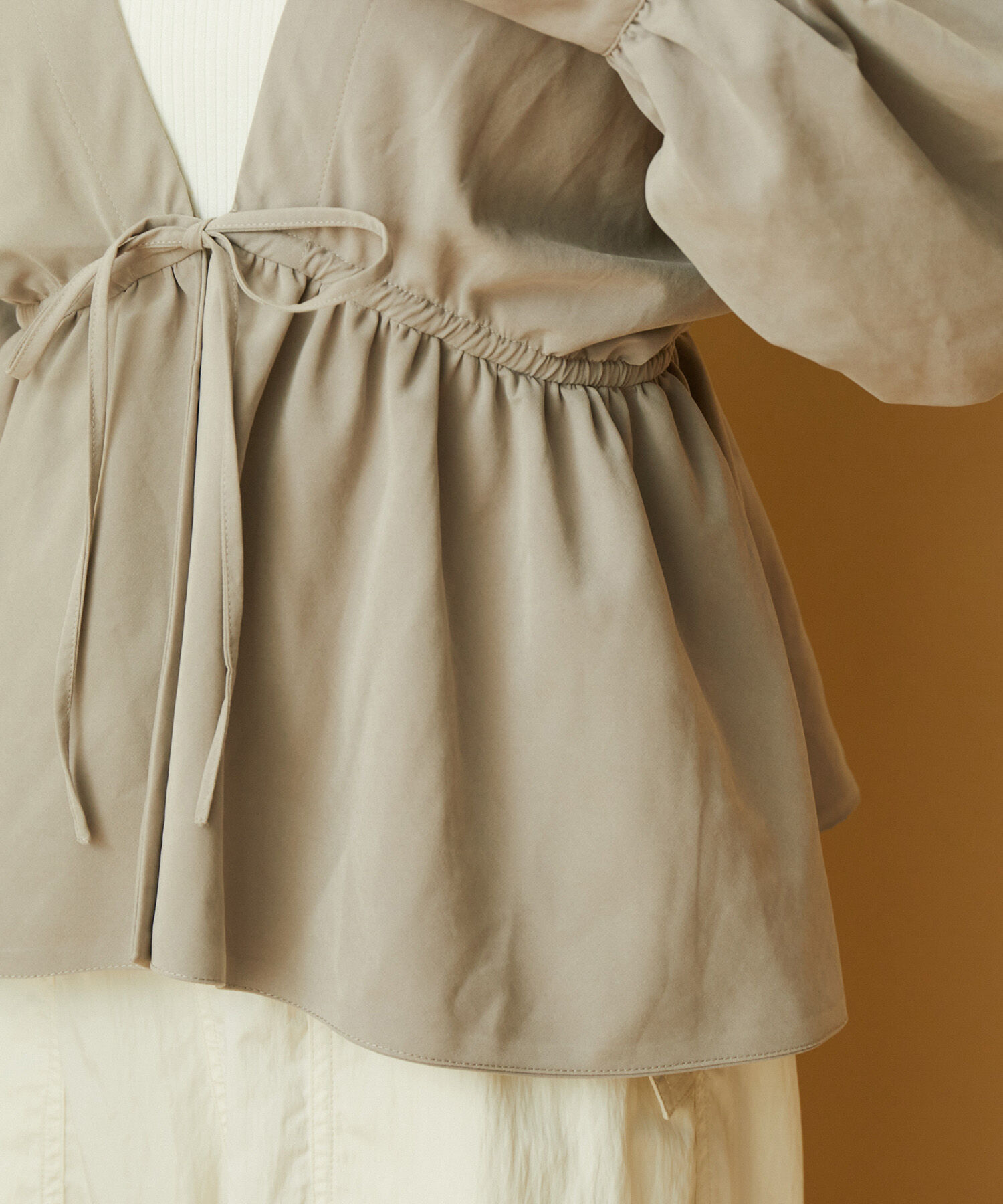 VIS「【上下2WAY】ピーチ起毛ブルゾン」|ブルゾン・スタジャン|