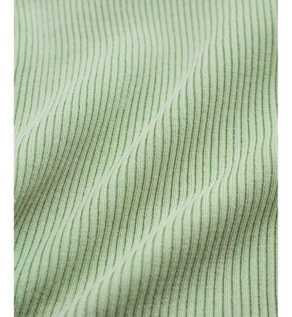 VIS「ワイドスクエアネックニット」|ニット・セーター|