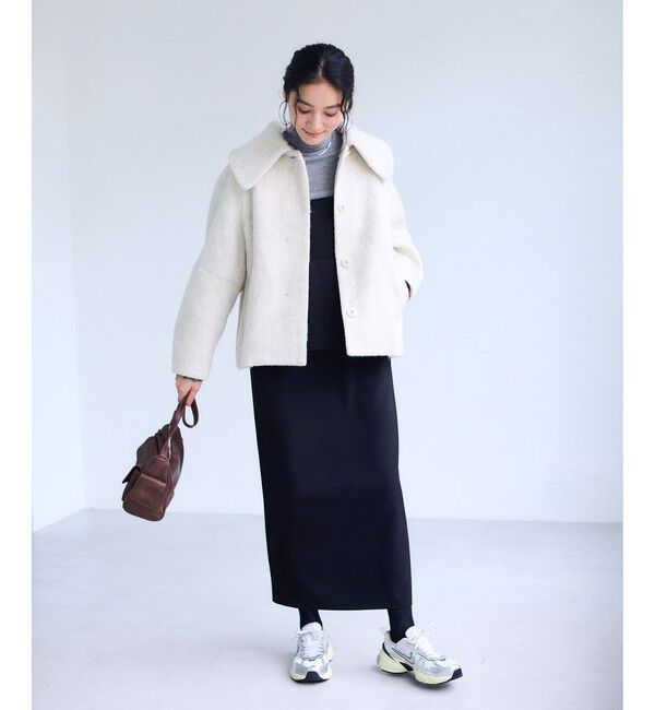 VIS「【WEB限定】【美easy】ウーリッシュ ペプラム切替キャミワンピース【洗える】」|ワンピース|