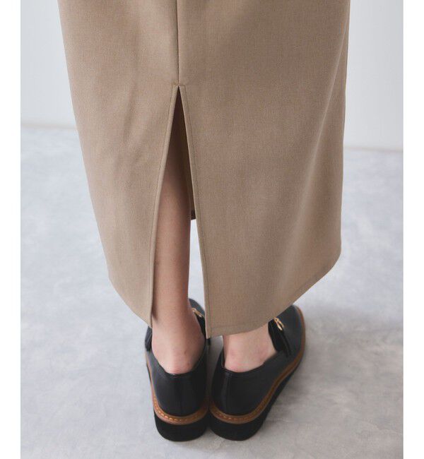 VIS「【WEB限定】【美easy】ウーリッシュ ペプラム切替キャミワンピース【洗える】」|ワンピース|