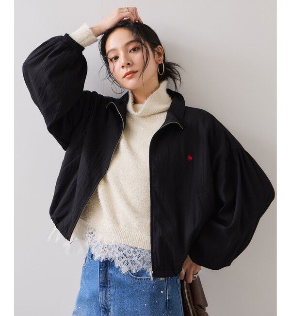 VIS「【POLO BCS】VIS別注スタンドネックバルーンブルゾン/WEB限定」|ブルゾン・スタジャン|