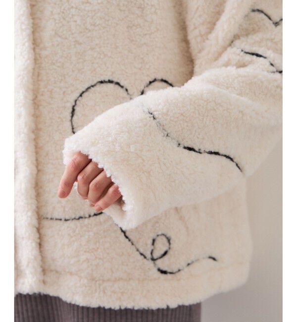 VIS「ジャガードボアブルゾン」|ブルゾン・スタジャン|