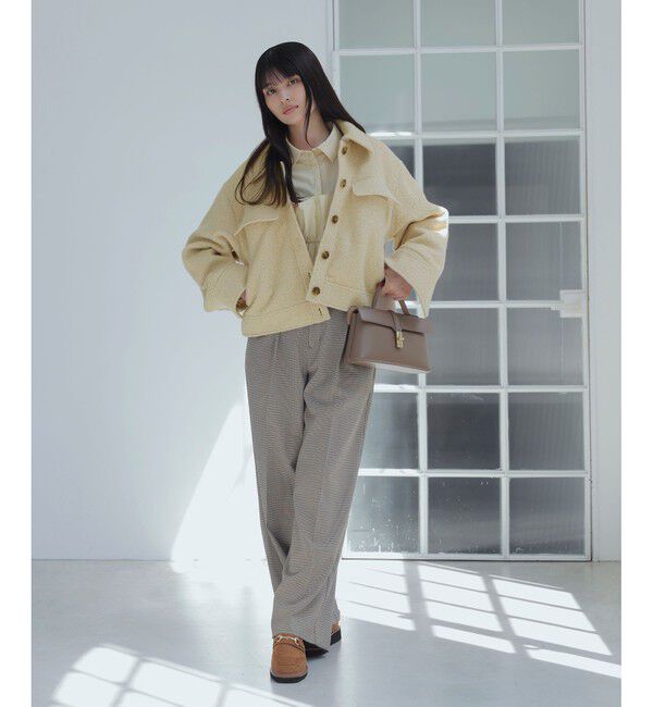 VIS「くるくる圧縮ボアカバーオール」|その他|