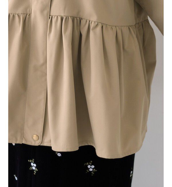 VIS「【WEB限定】バルーンスリーブペプラムブルゾン」|ブルゾン・スタジャン|