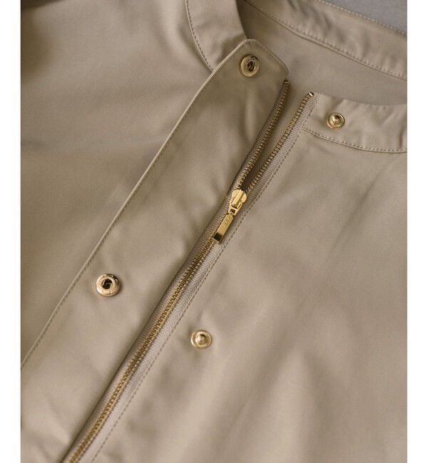 VIS「【WEB限定】バルーンスリーブペプラムブルゾン」|ブルゾン・スタジャン|