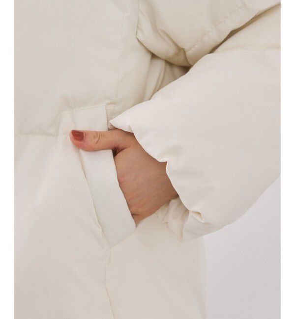 VIS「【アウター総選挙3位】フード取り外し可能軽量ダウンブルゾン/2WAY・撥水加工」|ダウン|