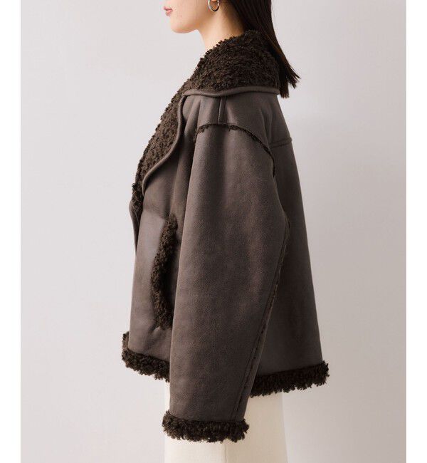 VIS「フェイクムートンジャケット」|ブルゾン・スタジャン|