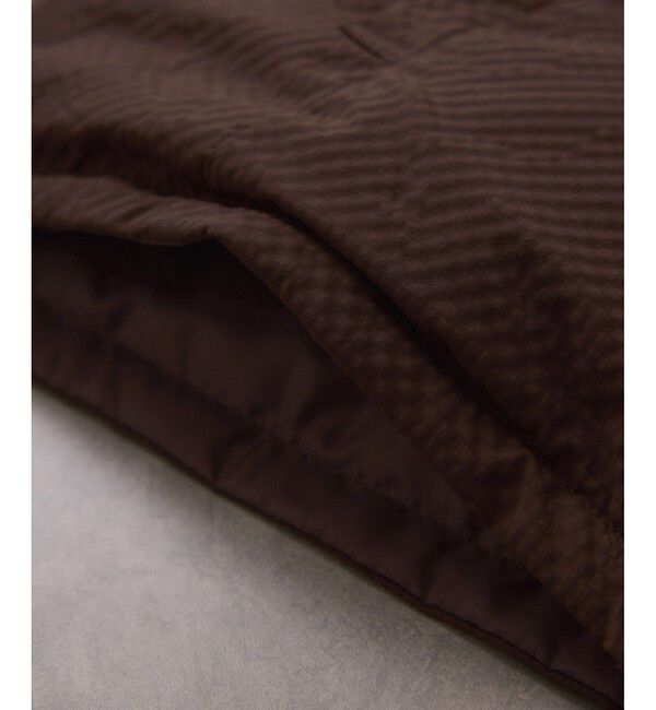 VIS「【WEB限定】軽くてあたたかいパディングショートボリューム中綿ブルゾン」|ブルゾン・スタジャン|