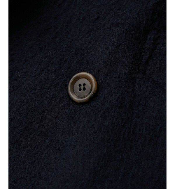 VIS「【WEB限定】シャギーミディ丈Pコート」|ピーコート|