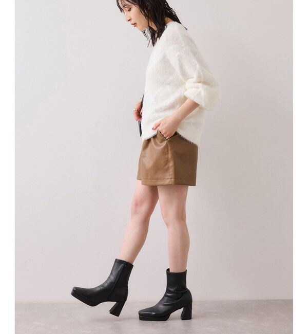 VIS「レザーショートパンツ」|チノ|