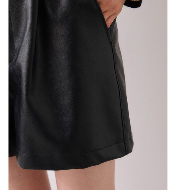 VIS「レザーショートパンツ」|チノ|