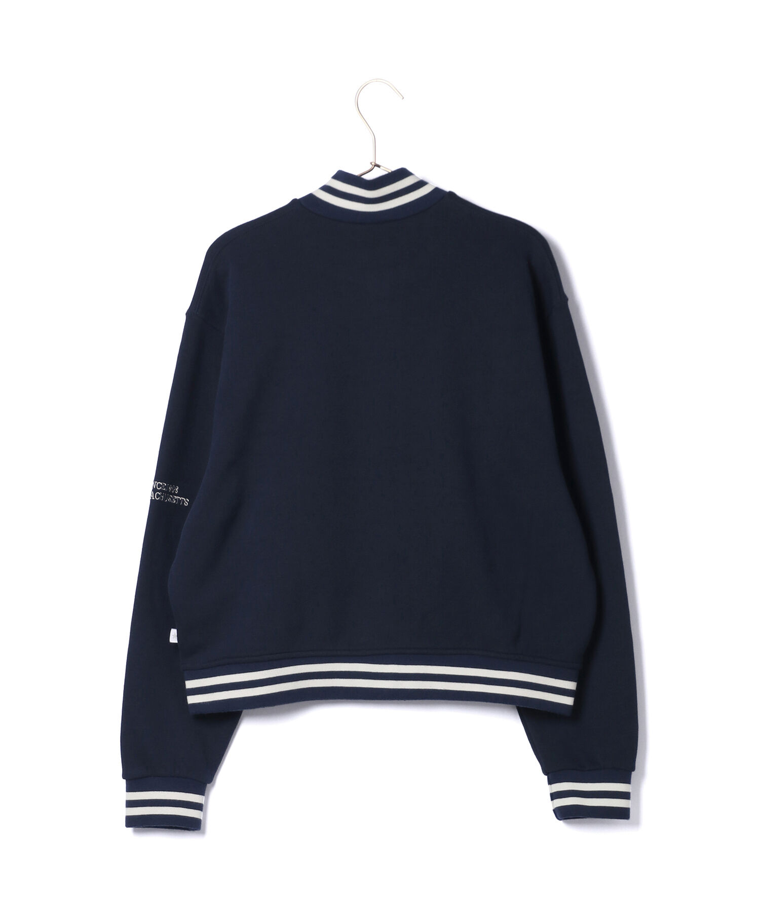 ROPE' PICNIC R「【CONVERSE/コンバース】裏毛リブラインスタジャン」|ブルゾン・スタジャン|