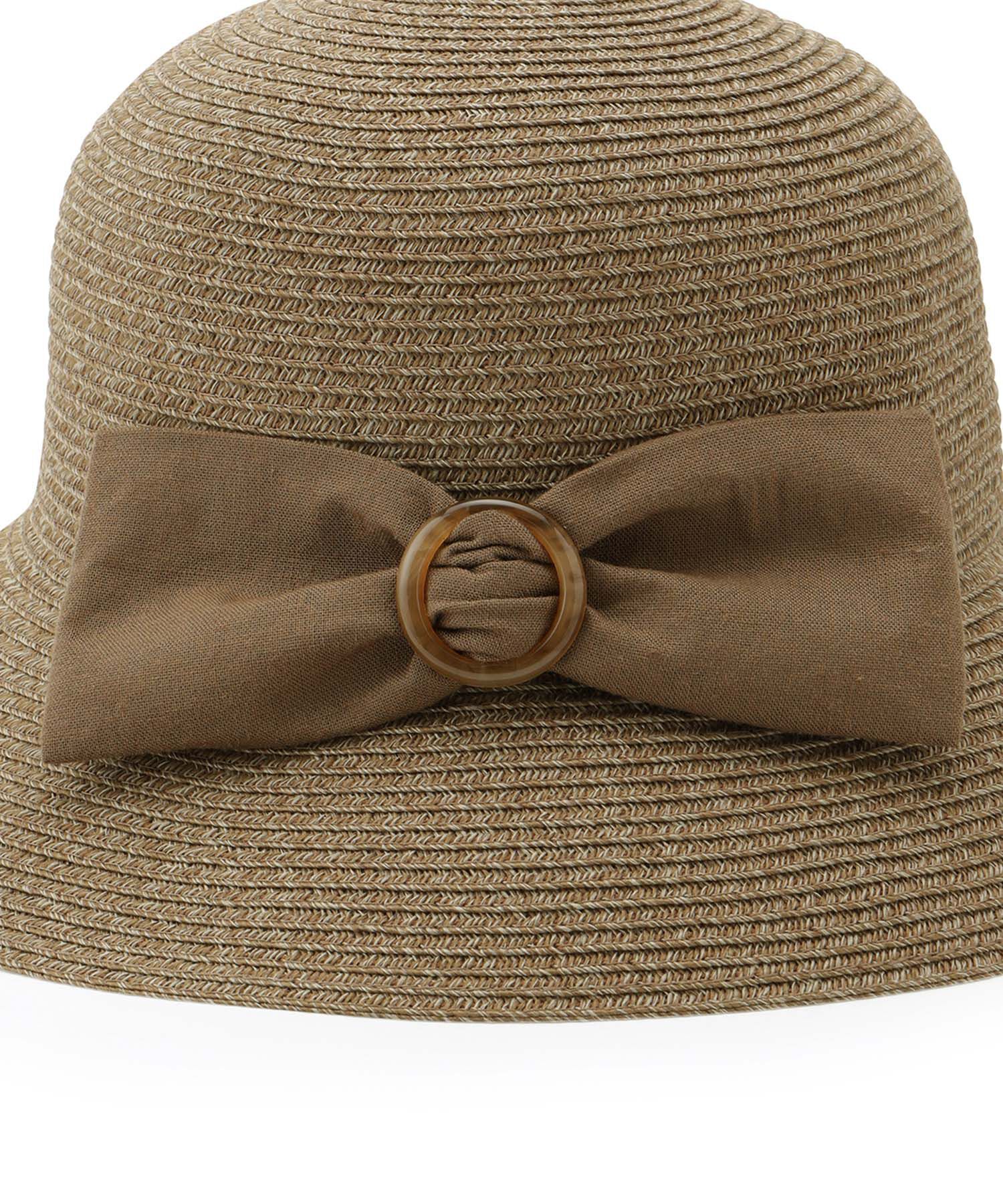 ROPE PICNIC PASSAGE「ウォッシャブル折り畳みリボンハット」|ハット|