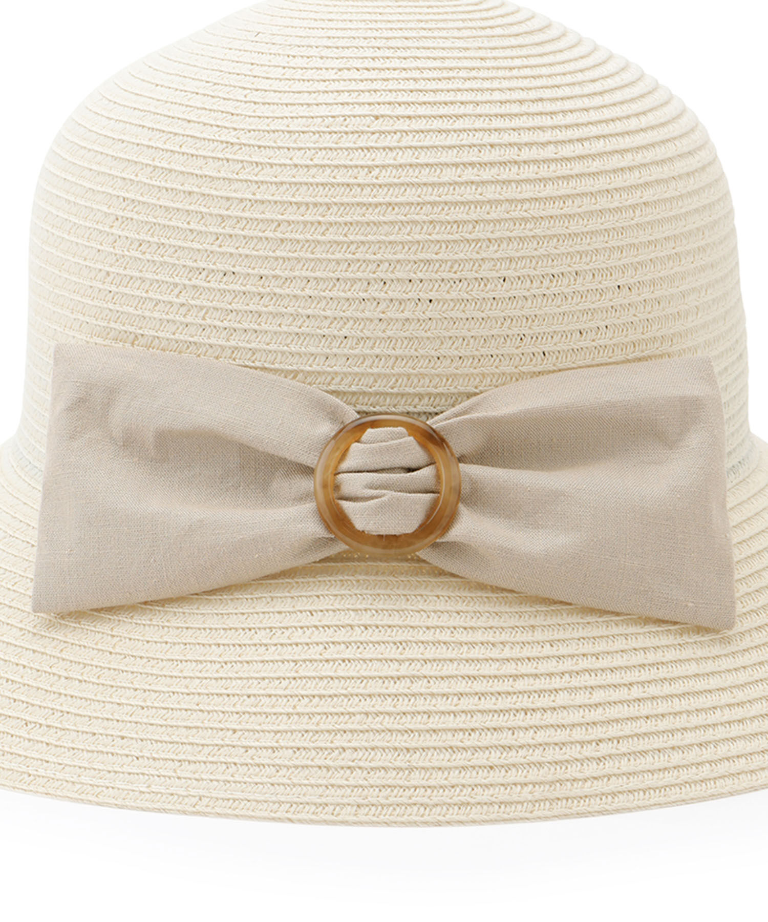 ROPE PICNIC PASSAGE「ウォッシャブル折り畳みリボンハット」|ハット|