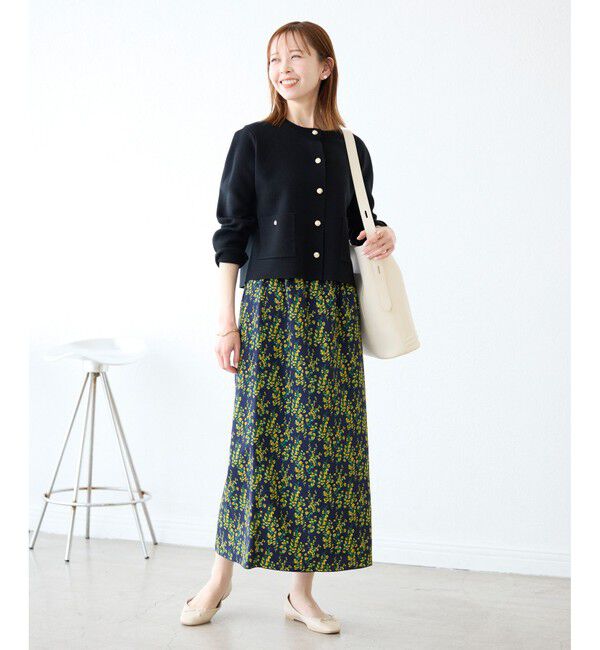 Rope&rsquo;Picnic「ミラノリブ金ボタンニットカーディガン」|カーディガン|