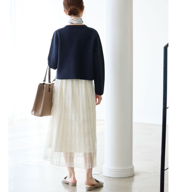 Rope&rsquo;Picnic「ミラノリブ金ボタンニットカーディガン」|カーディガン|