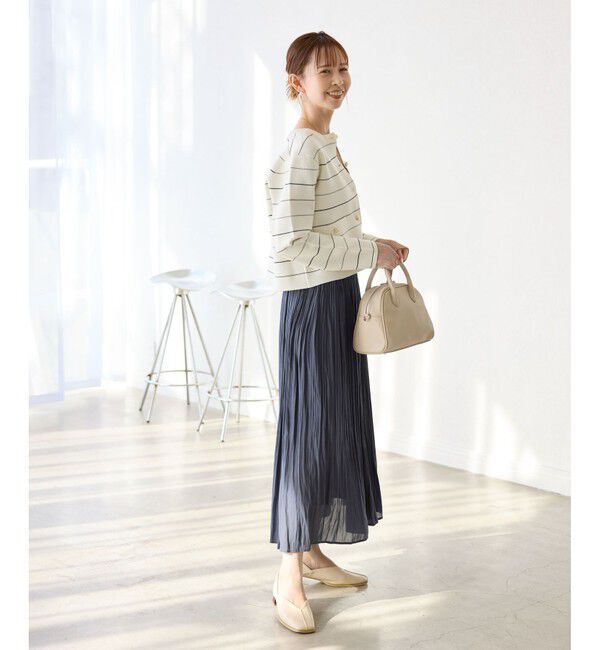 Rope&rsquo;Picnic「ミラノリブ金ボタンニットカーディガン」|カーディガン|