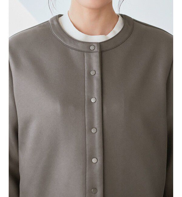 Rope&rsquo;Picnic「マシュマロカーディーブルゾン」|ブルゾン・スタジャン|