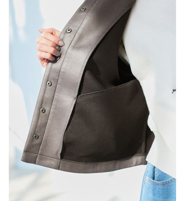 Rope&rsquo;Picnic「マシュマロカーディーブルゾン」|ブルゾン・スタジャン|