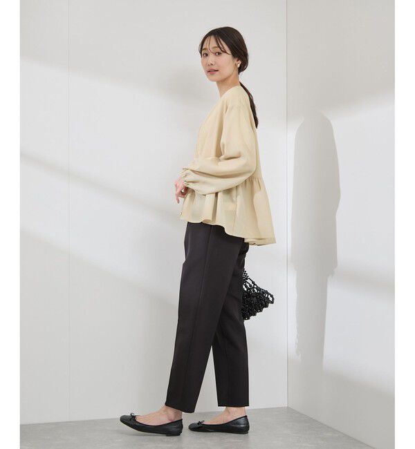 Rope&rsquo;Picnic「メッシュペプラムブルゾン」|ブルゾン・スタジャン|