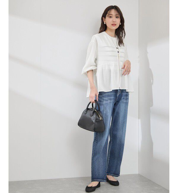 Rope&rsquo;Picnic「メッシュペプラムブルゾン」|ブルゾン・スタジャン|