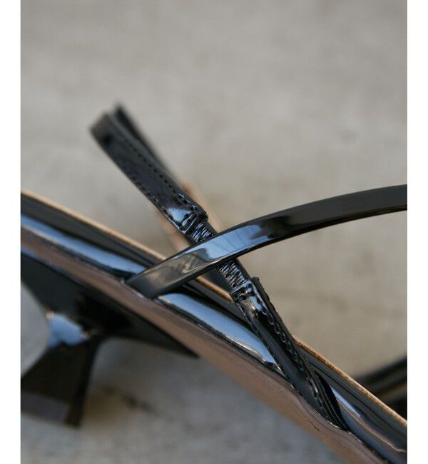 ROPE PICNIC PASSAGE「ナローストラップキトゥンヒールサンダル」|サンダル|