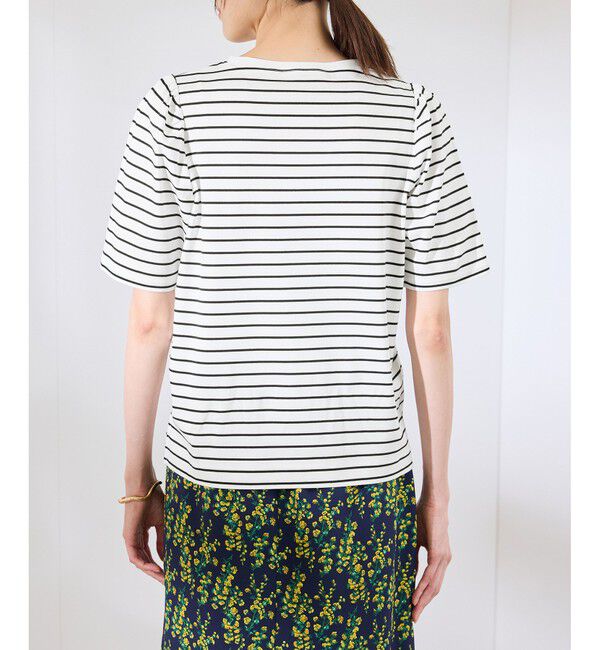 Rope&rsquo;Picnic「【UVカット・接触冷感】70シルケットパフスリーブトップス」|Tシャツ・カットソー|