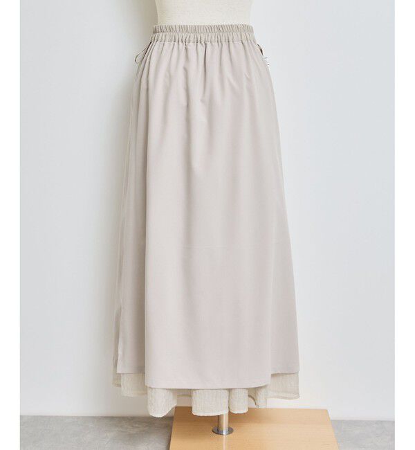 Rope&rsquo;Picnic「シアーティアードスカート」|スカート|