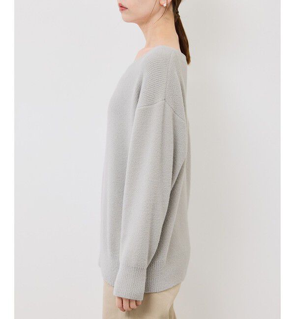 Rope&rsquo;Picnic「【新色追加】スフレニットシリーズ Vネックニットプルオーバー/イージーケア・リンクコーデ」|ニット・セーター|