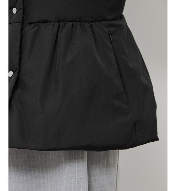 Rope&rsquo;Picnic「【GREEN DOWN/グリーンダウン】ペプラムダウンベスト」|ダウンベスト・ベスト|