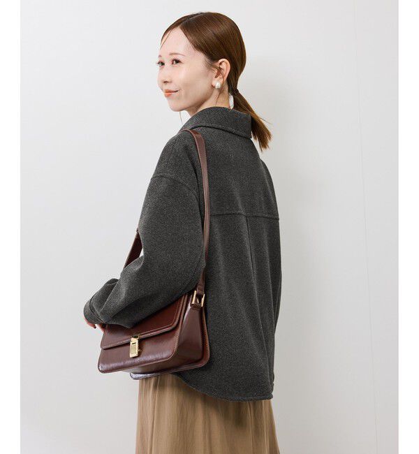 Rope&rsquo;Picnic「ジャージーメルトンシリーズ ポケット付きジップブルゾン/リンクコーデ」|ブルゾン・スタジャン|