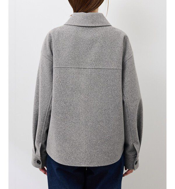 Rope&rsquo;Picnic「ジャージーメルトンシリーズ ポケット付きジップブルゾン/リンクコーデ」|ブルゾン・スタジャン|