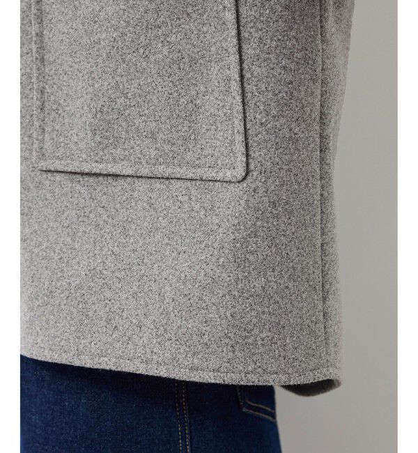 Rope&rsquo;Picnic「ジャージーメルトンシリーズ ポケット付きジップブルゾン/リンクコーデ」|ブルゾン・スタジャン|