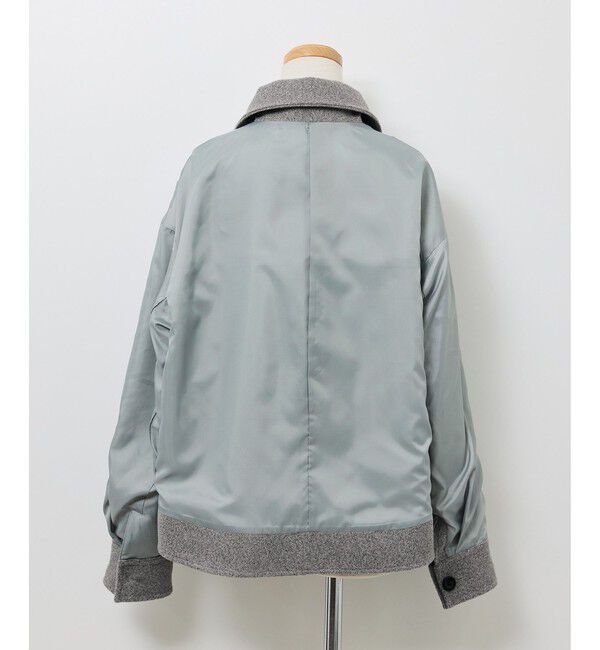 Rope&rsquo;Picnic「ジャージーメルトンシリーズ ポケット付きジップブルゾン/リンクコーデ」|ブルゾン・スタジャン|