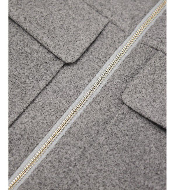 Rope&rsquo;Picnic「ジャージーメルトンシリーズ ポケット付きジップブルゾン/リンクコーデ」|ブルゾン・スタジャン|