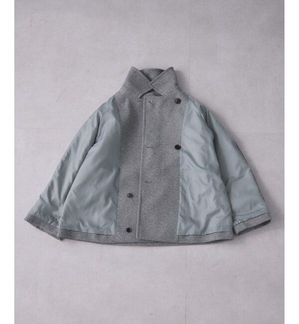 Rope&rsquo;Picnic「ジャージーメルトンシリーズ 金ボタンミドル丈コート/リンクコーデ」|その他|