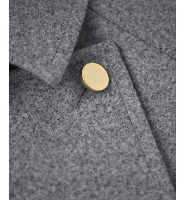 Rope&rsquo;Picnic「ジャージーメルトンシリーズ 金ボタンミドル丈コート/リンクコーデ」|その他|