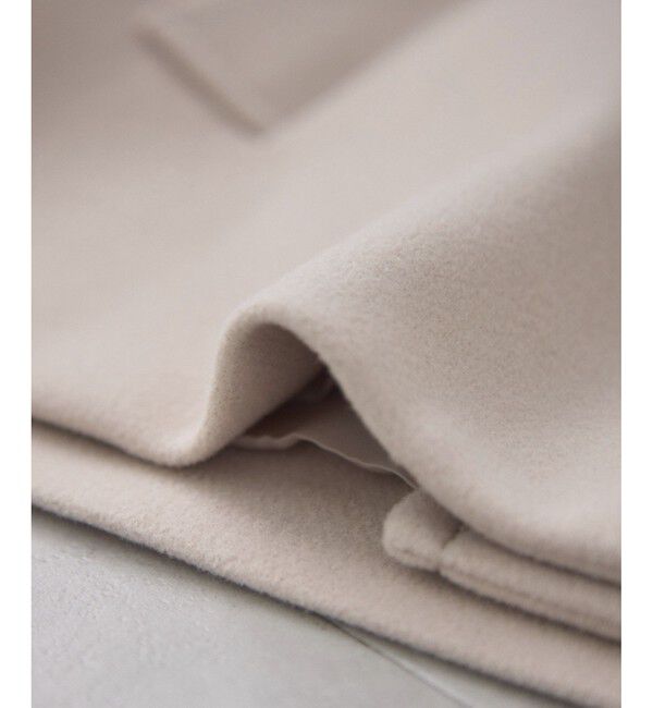 Rope&rsquo;Picnic「ジャージーメルトンシリーズ 金ボタンミドル丈コート/リンクコーデ」|その他|