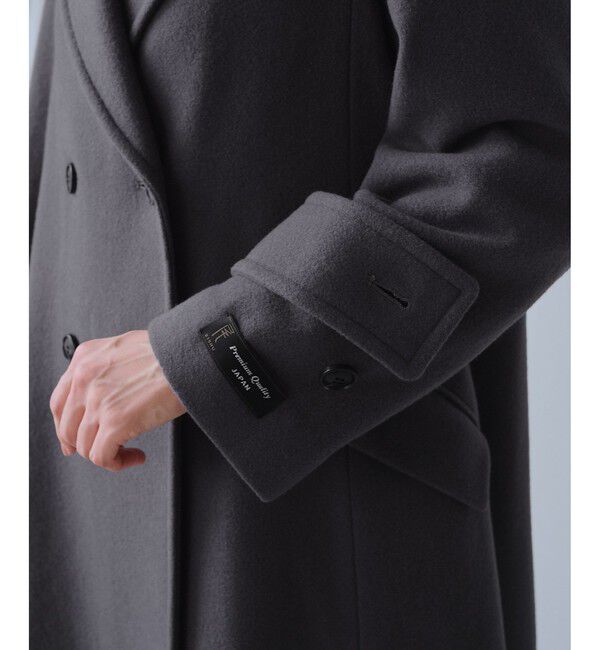 Rope&rsquo;Picnic「JAPAN FABRIC ダブルチェスターコート/一部WEB限定カラー」|チェスターコート|