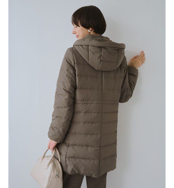 Rope&rsquo;Picnic「【GREEN DOWN/グリーンダウン】ファー付きダウンロングコート/一部WEB限定カラー」|ダウン|