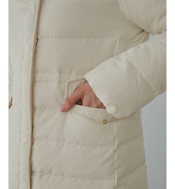 Rope&rsquo;Picnic「【GREEN DOWN/グリーンダウン】ファー付きダウンロングコート/一部WEB限定カラー」|ダウン|