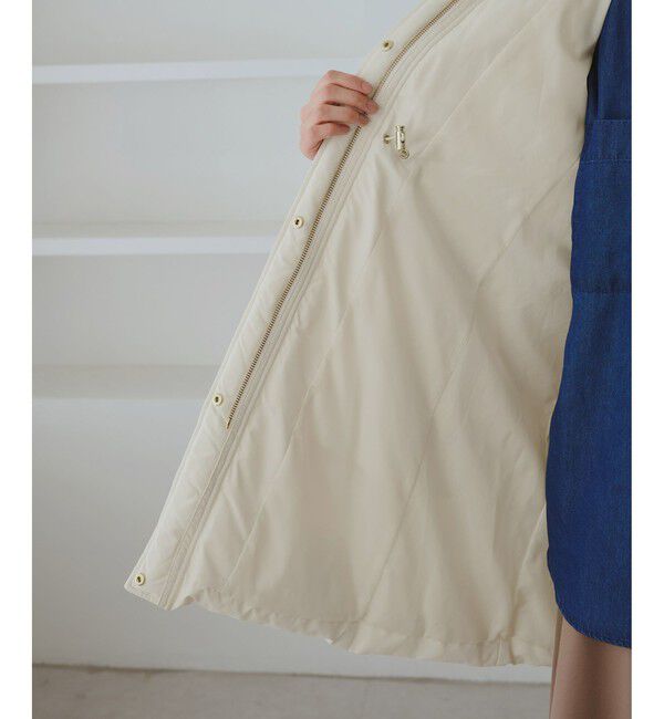 Rope&rsquo;Picnic「【GREEN DOWN/グリーンダウン】ファー付きダウンロングコート/一部WEB限定カラー」|ダウン|