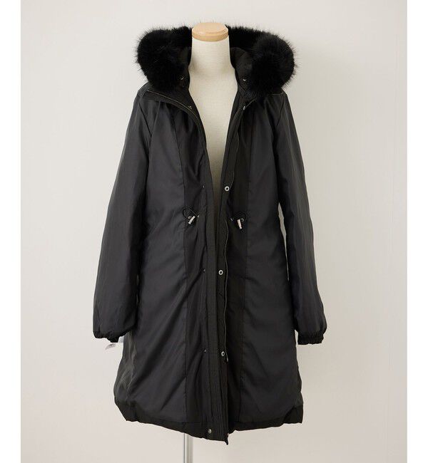 Rope&rsquo;Picnic「【GREEN DOWN/グリーンダウン】ファー付きダウンロングコート/一部WEB限定カラー」|ダウン|