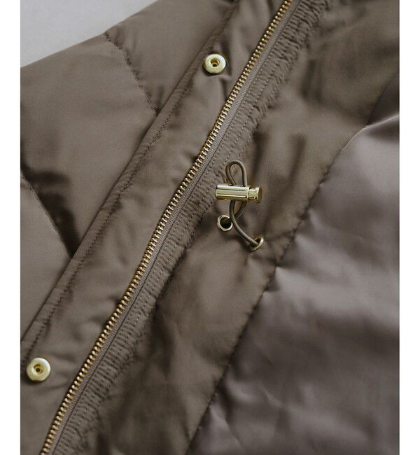 Rope&rsquo;Picnic「【GREEN DOWN/グリーンダウン】ファー付きダウンロングコート/一部WEB限定カラー」|ダウン|