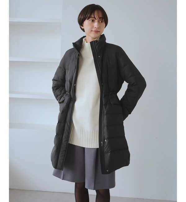 Rope&rsquo;Picnic「【GREEN DOWN/グリーンダウン】ファー付きダウンロングコート/一部WEB限定カラー」|ダウン|