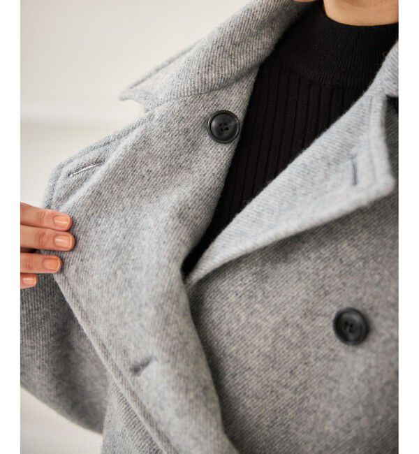 Rope&rsquo;Picnic「JAPAN FABRIC スタンドカラーロングコート/一部WEB限定カラー」|チェスターコート|